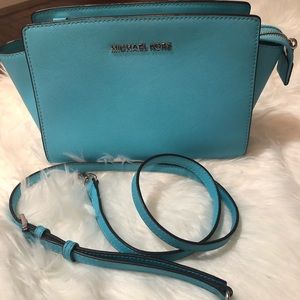 Blue Michael Kors Bag